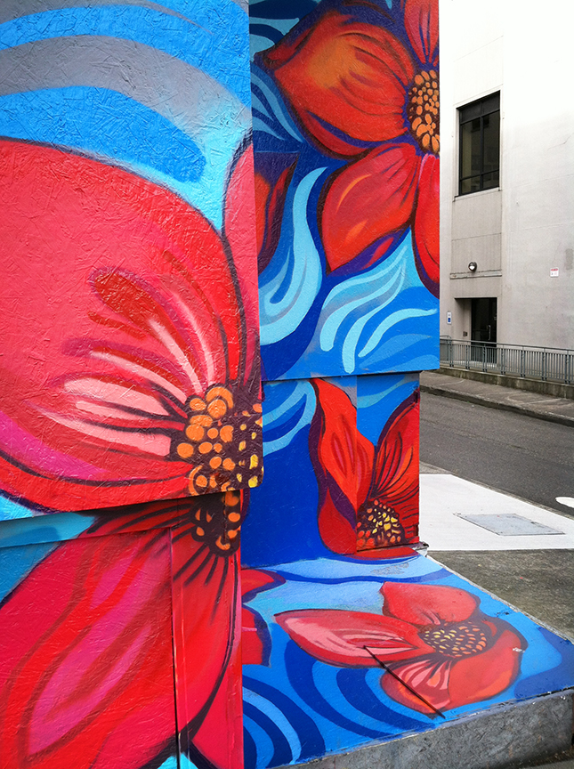 A detail shot of
